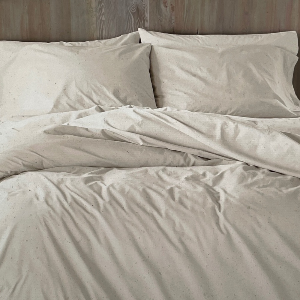Coyuchi 300 TC Organic Percale Twin Duvet Cover ONLY